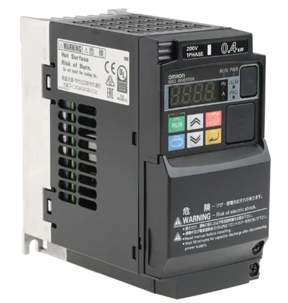Gwrthdröydd Omron 3G3MX2-A4004-V1,V/f & Fector Di-synhwyraidd.0.01 - 400 Hz